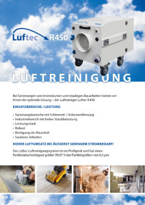 Luftreinigung R450